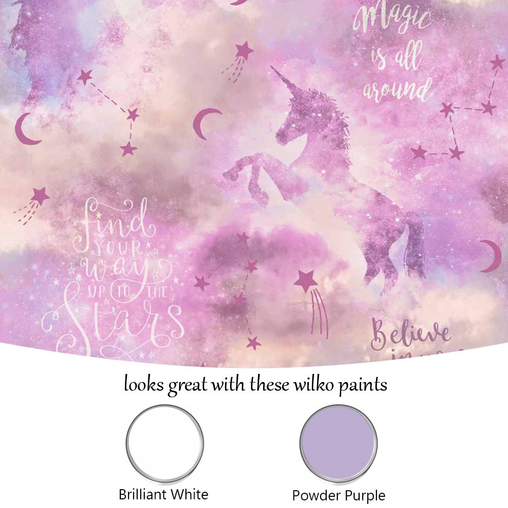 Arthouse Glitter Unicorn Wallpaper Image 3