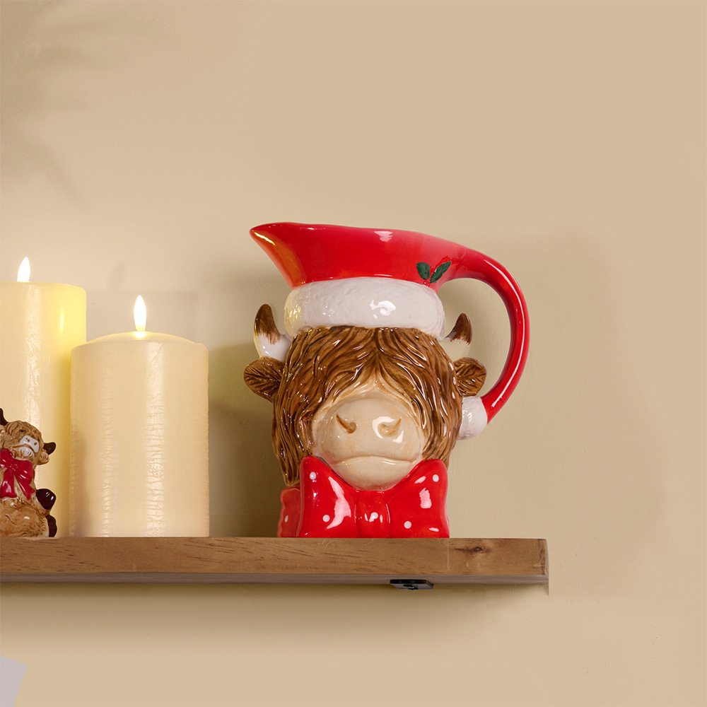 Highland Cow Gravy Jug Image 2