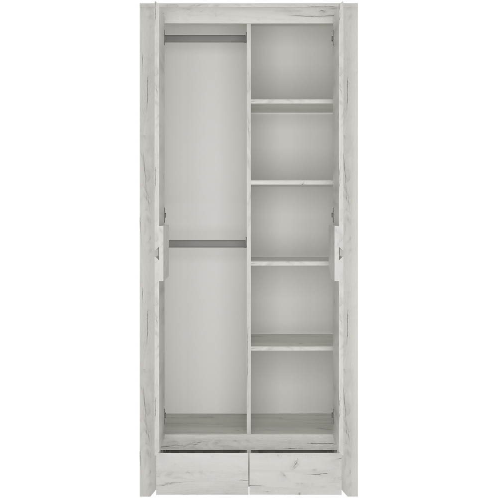 Florence Angel 2 Door 2 Drawer Fitted Wardrobe Image 5