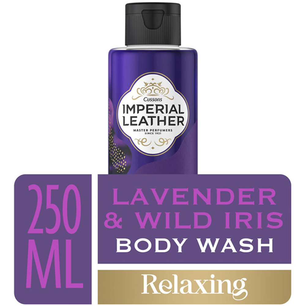 Imperial Leather Relaxing Lavender and Wild Iris Body Wash 250ml Image 2