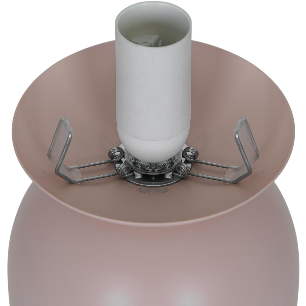 Nordlux Notti Dusty Rose Opal Glass Shade Table Lamp Image 6
