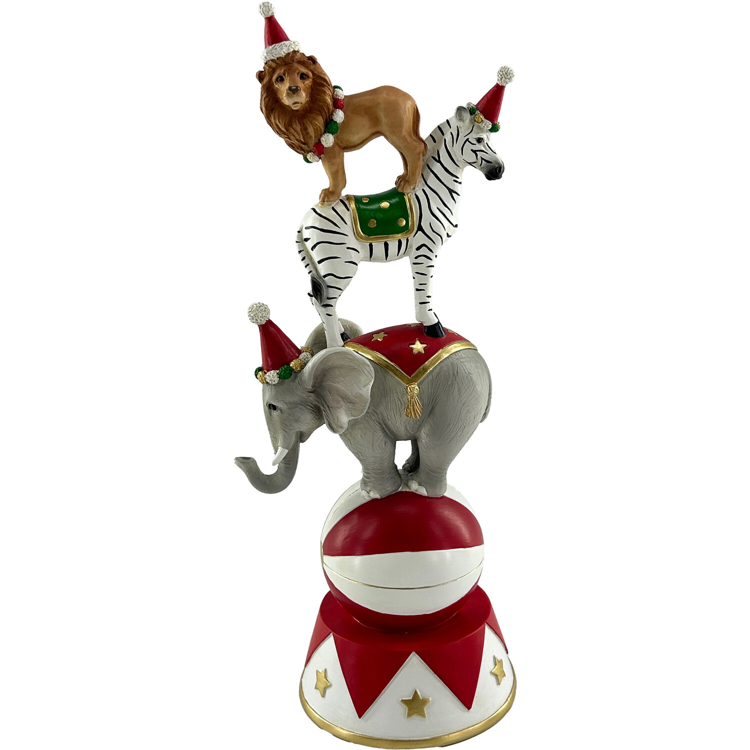 Christmas Circus Ornament Multicolour Image 1