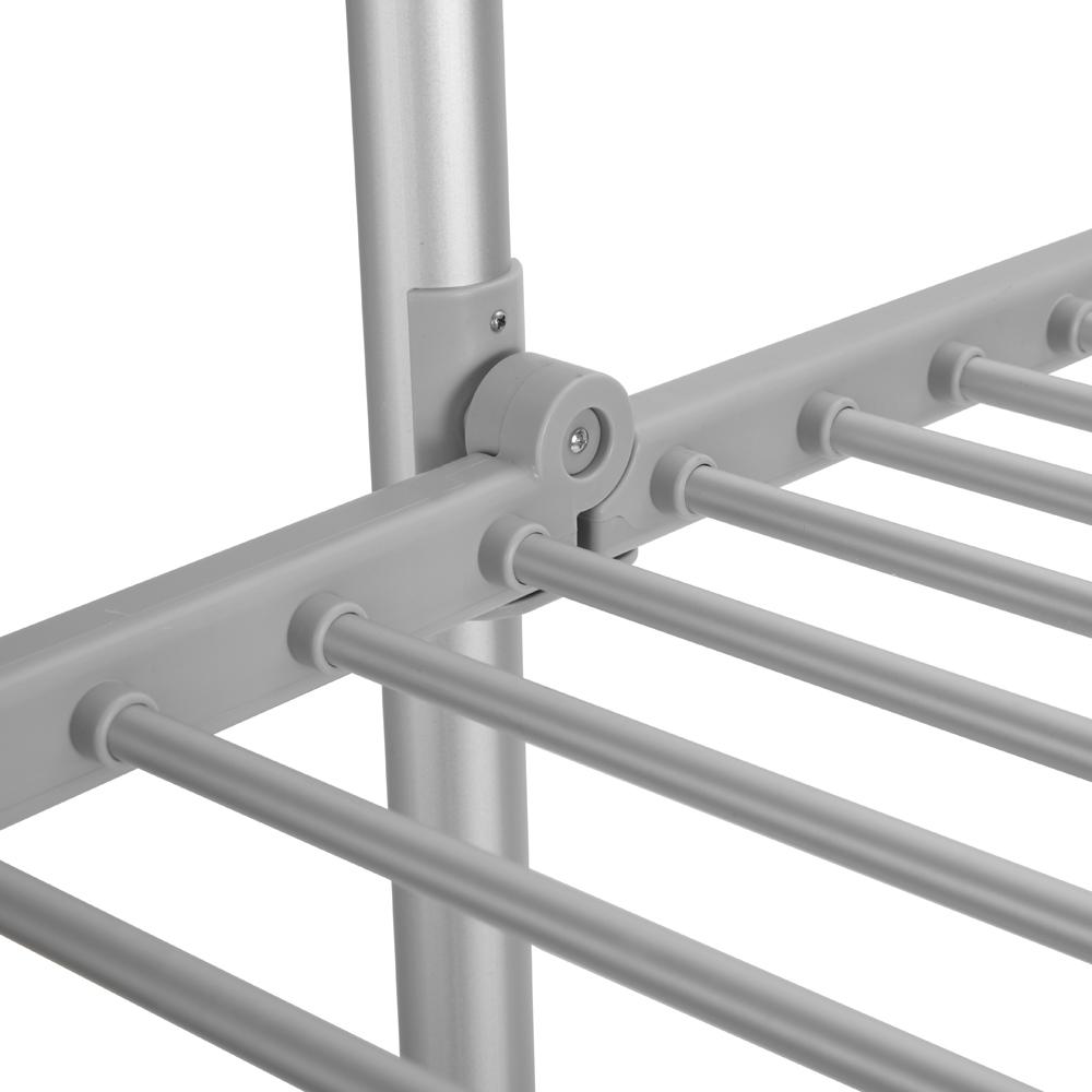 Groundlevel 4 Tier Heated Clothes Airer with Cover Image 5