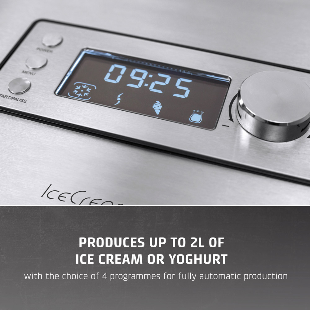 CASO Design IceCreamer 03298 5-in-1 Ice Cream and Yoghurt Maker 180W Image 3