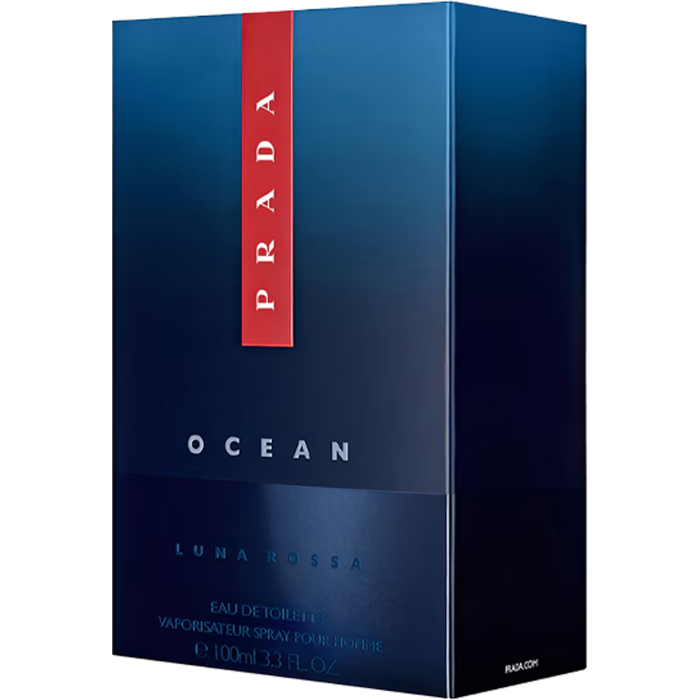 Prada Luna Rossa Ocean Eau De Toilette 100ml Spray Image 4