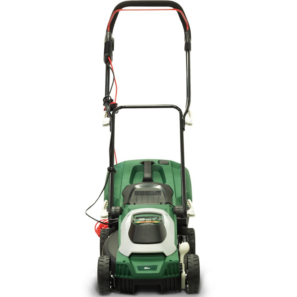 Webb Classic WEER33RR 1000W Hand Propelled 33cm Rotary Electric Rotary Lawn Mower Image 4