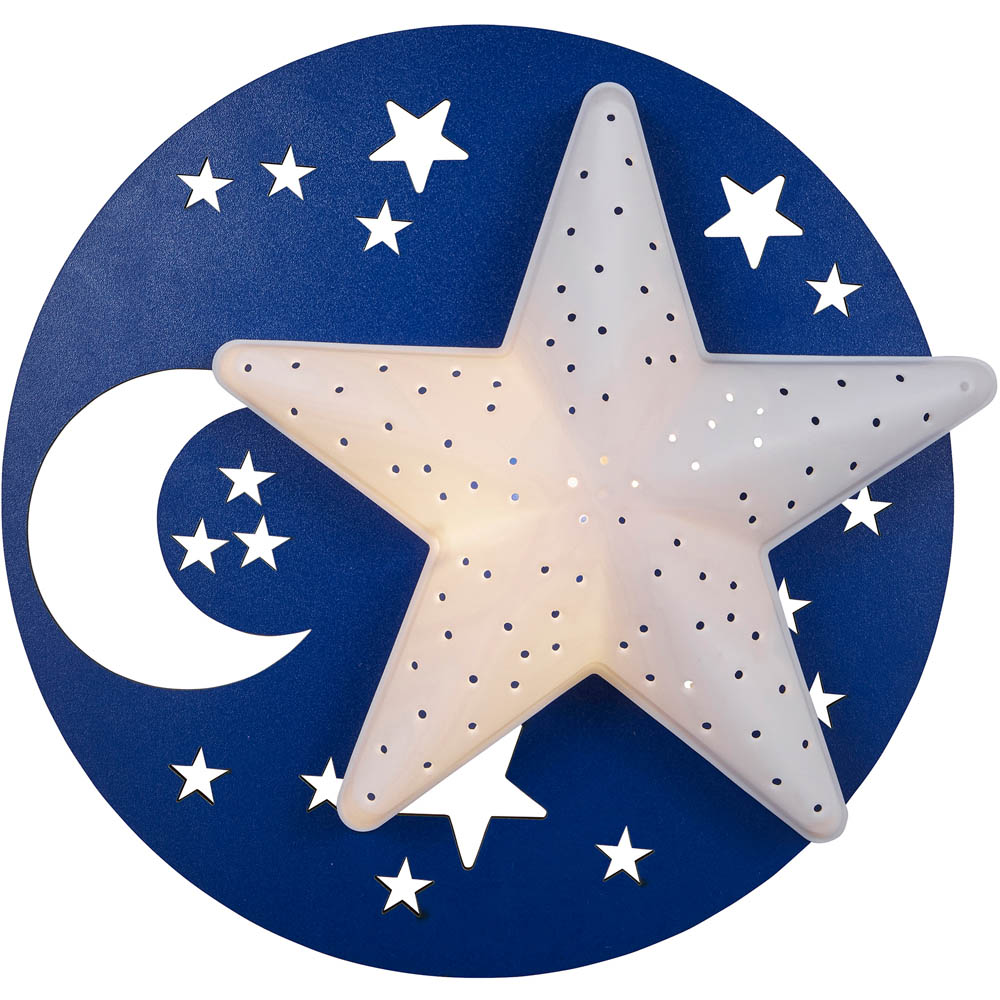 Glow White Star LED Wall Lamp Image 3
