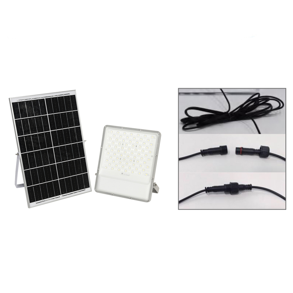 Ener-J 200W LED Floodlight with Solar Panel and Remote Image 4