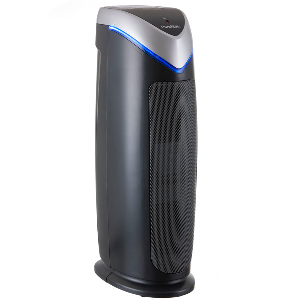 Puremate PM510 Air Purifier with HEPA Filter and Ioniser with UV Lamp 22 inch Image 1
