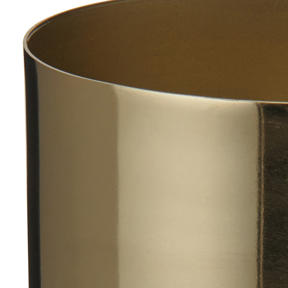 Wilko Gold Metal 2 Wick Candle Image 6