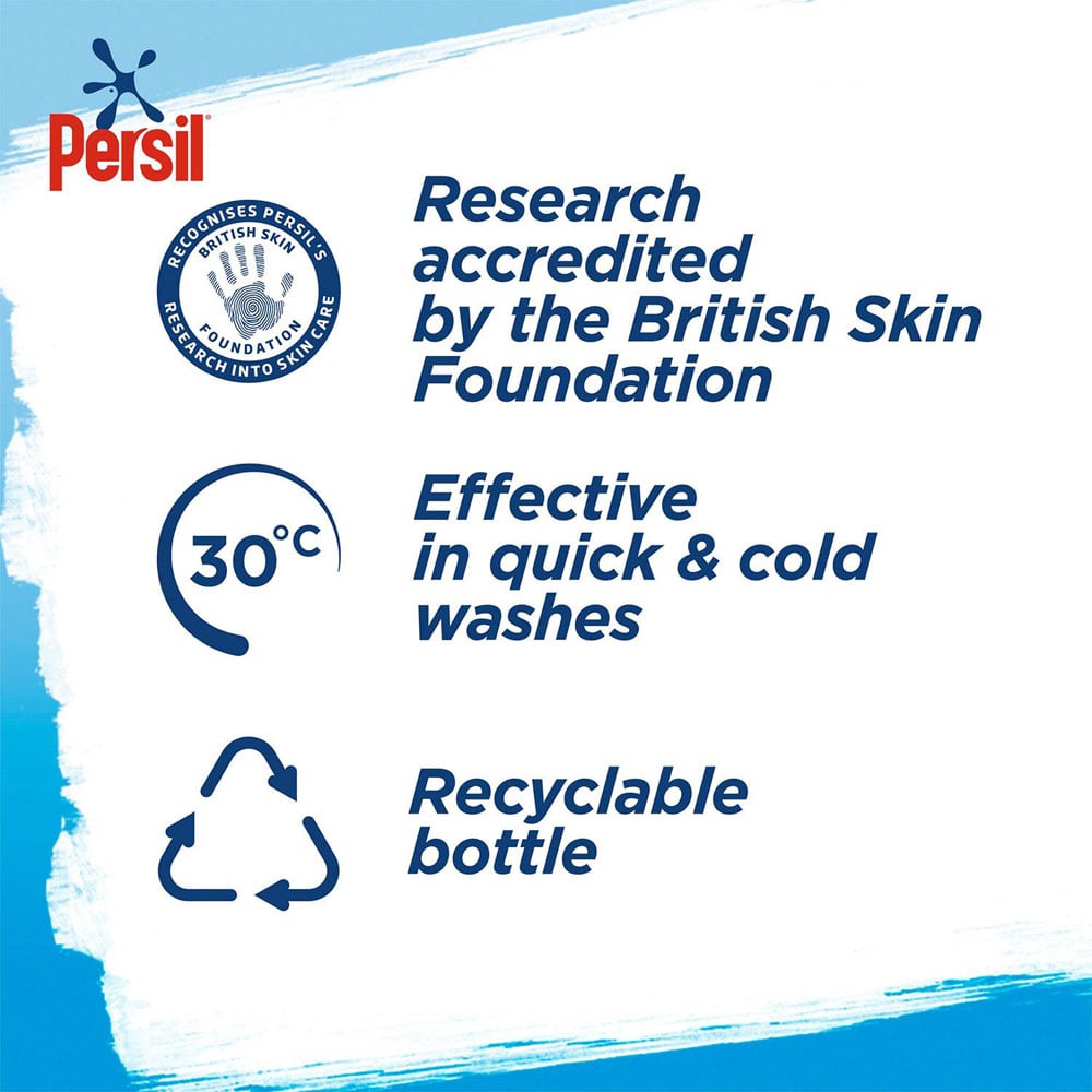 Persil Non Bio Liquid Detergent XXXL 190 Washes 2.565L Image 6