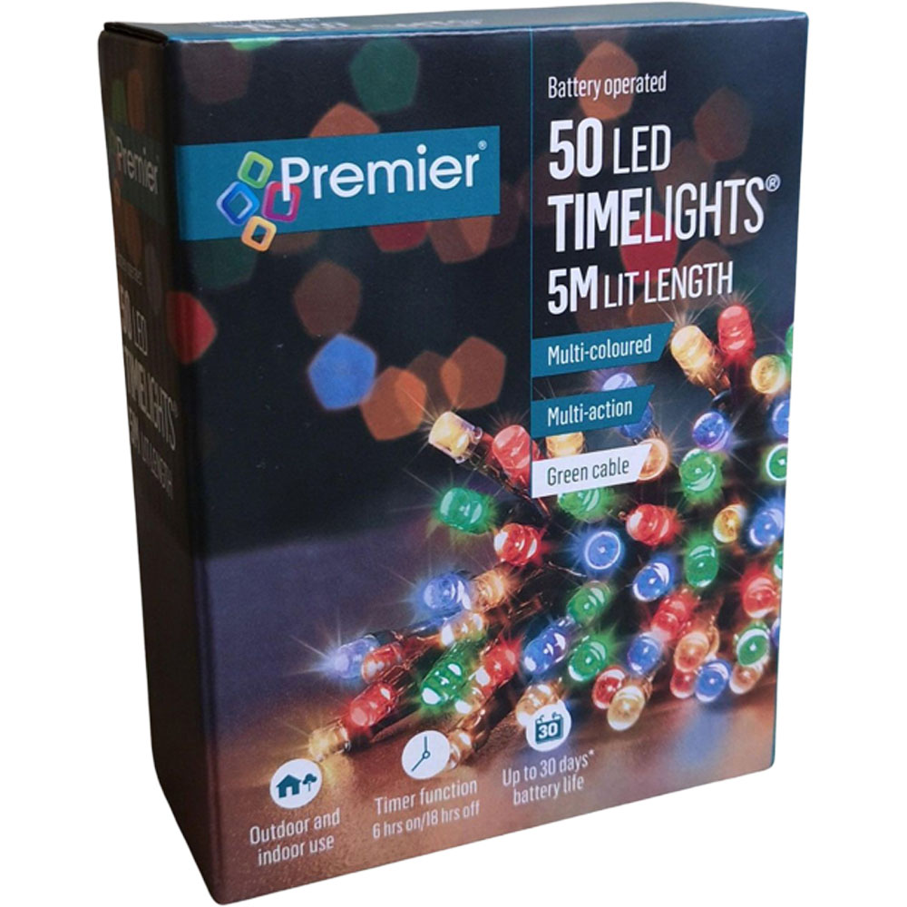 Premier 50 Multicolour LED Multifunction String Light 5m Image 7