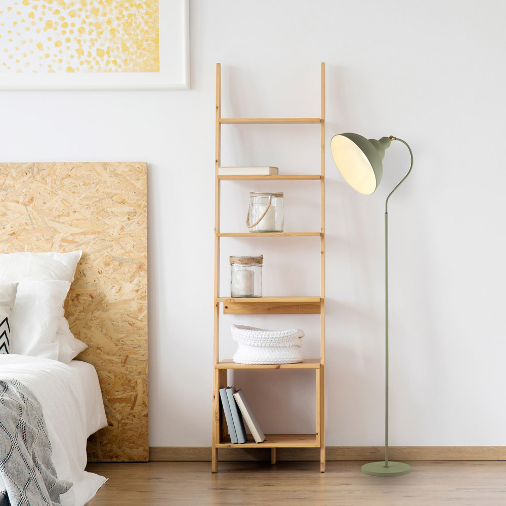 Lighting Collection Luna Linen Natural Tapered Shade Image 2