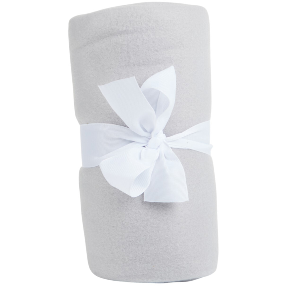 Essential Soft Fleece ThrowSilver Image 1