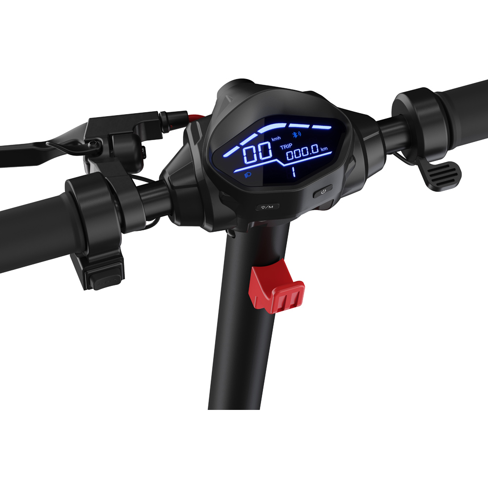Sharp Black Kick Scooter with LED Footplate Image 7