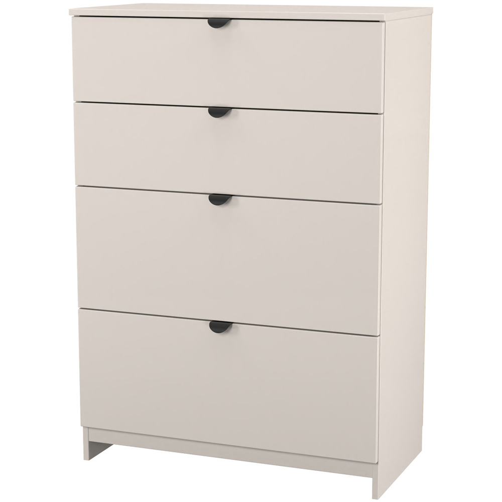 Crowndale Bora 4 Drawer Kashmir Matt Deep Chest of Drawers Ready Assembled Image 2