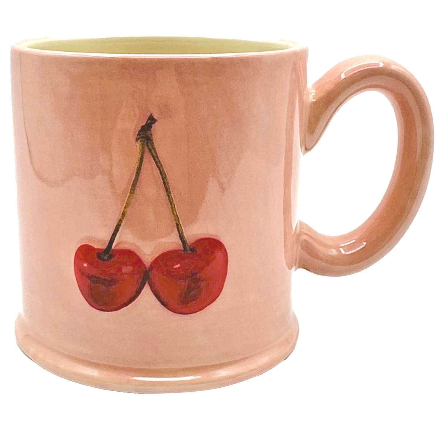 Embossed Cherries Tankard  - Peach Image