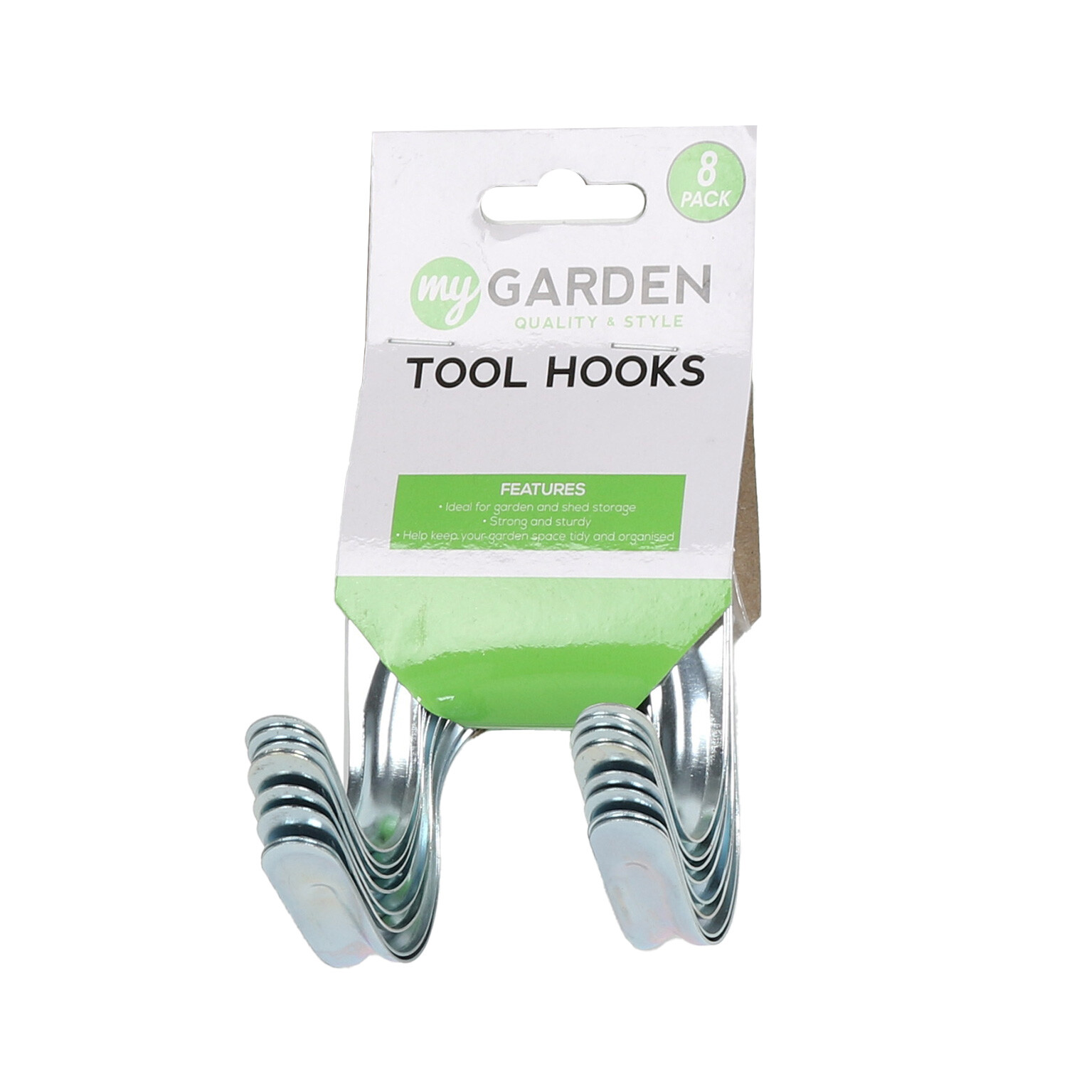 My Garden Tool Hooks 8 Pack Image 2