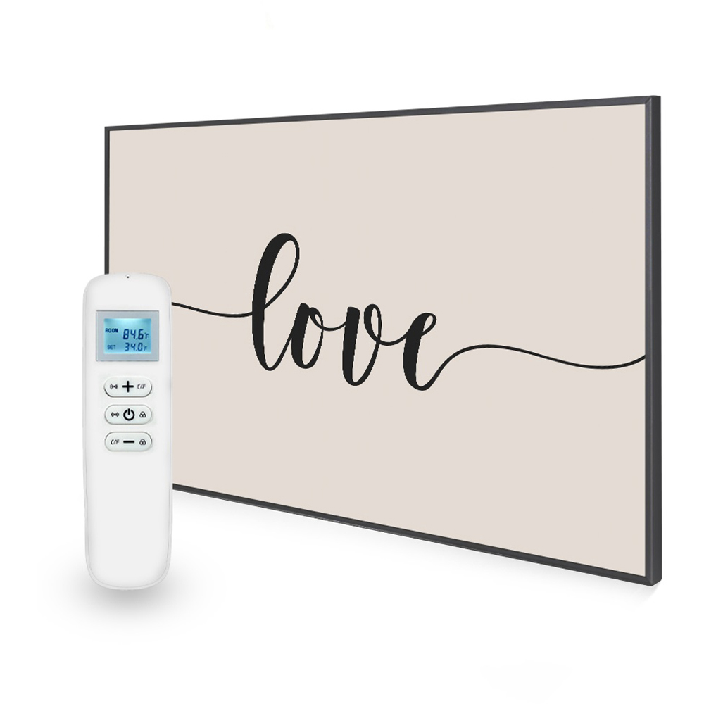Mirrorstone Nexus Love Quote Wi-Fi Infrared Heating Panel 900W 795 x 1195mm Image 3