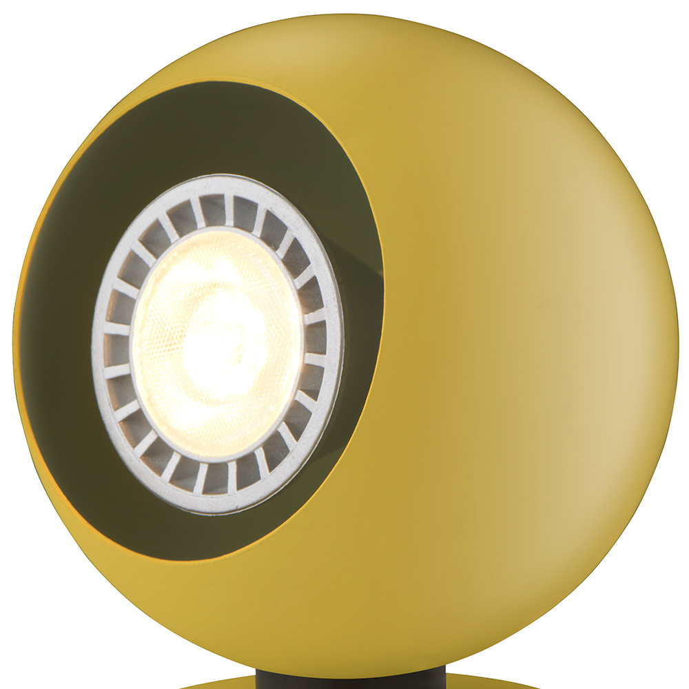 Wilko Ochre Magnetic Base Lamp Image 4
