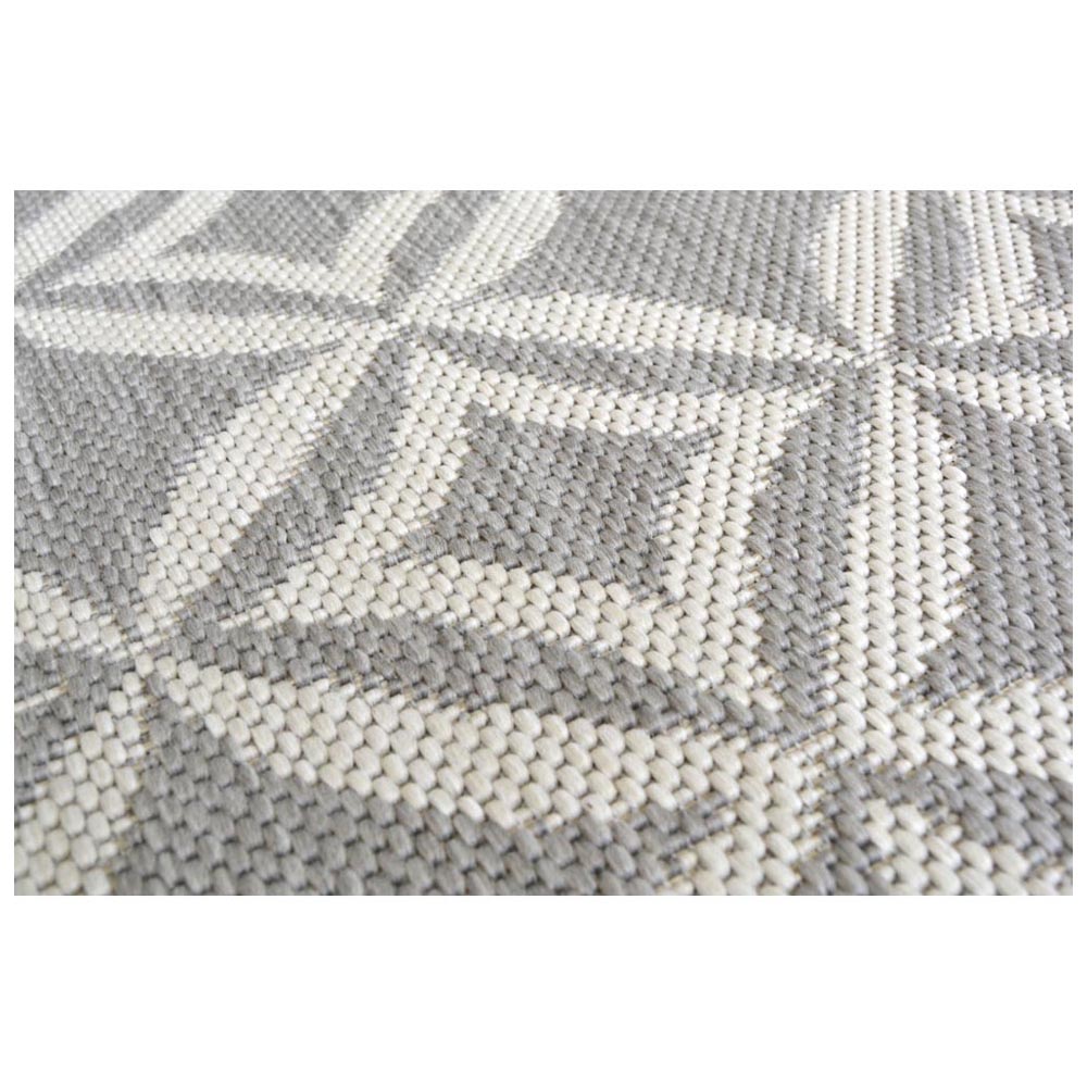 Indoor/Outdoor Rug Diamond Tile Grey 160 x 230cm Image 2