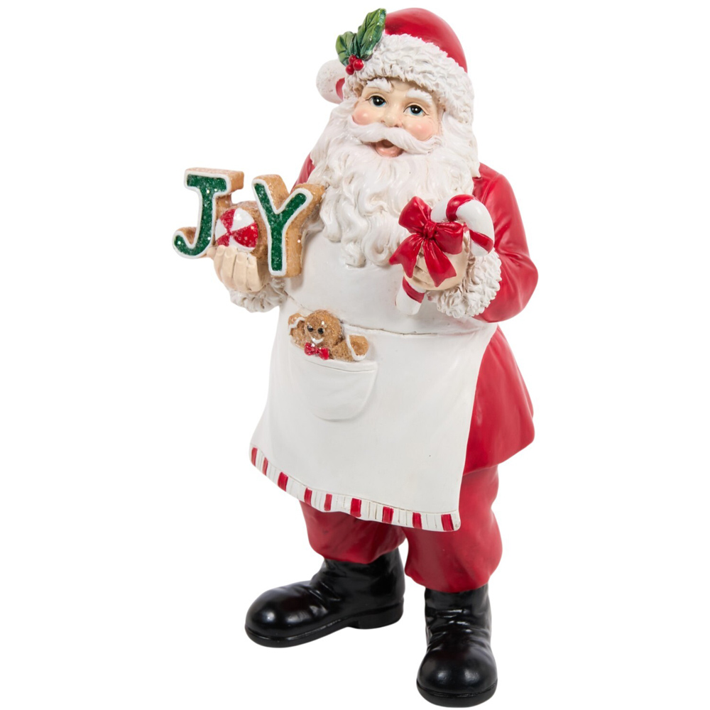 Chef Santa Festive Ornament Image 3