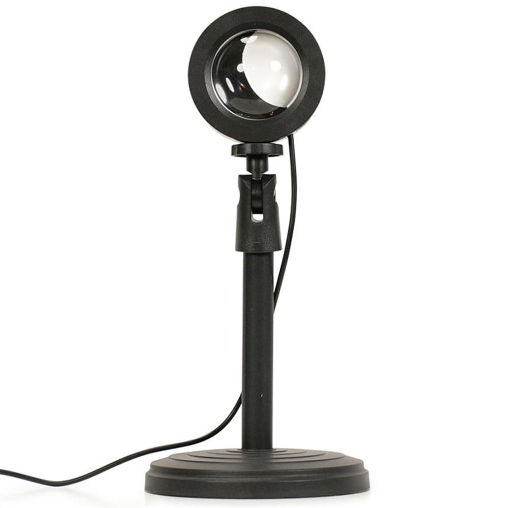 ValueLights Moonlight Crescent Projector Table Lamp Image 1