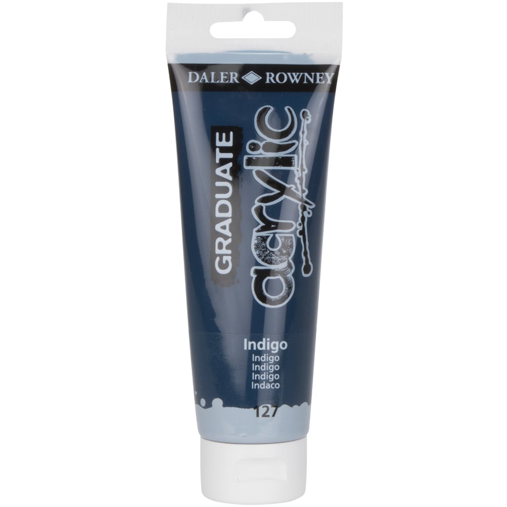 Daler Rowney Graduate Acrylic Paints 120ml - Indigo Image