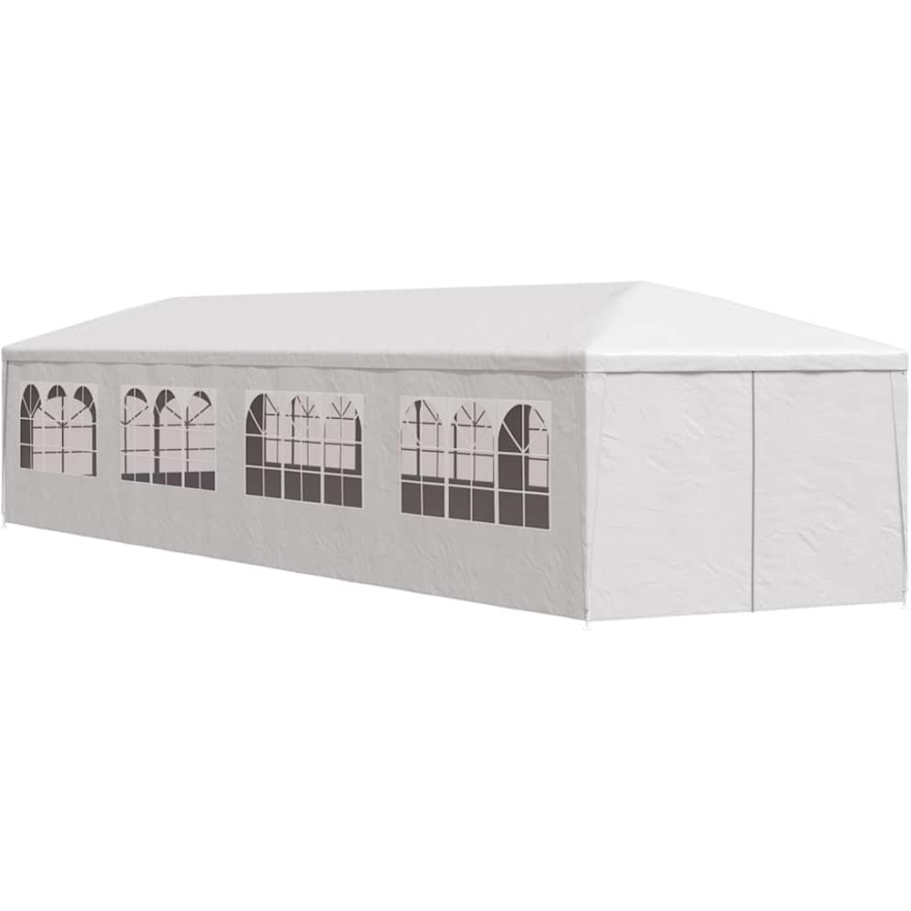 vidaXL 3 x 12m White Garden Marquee with Sidewalls Image 3