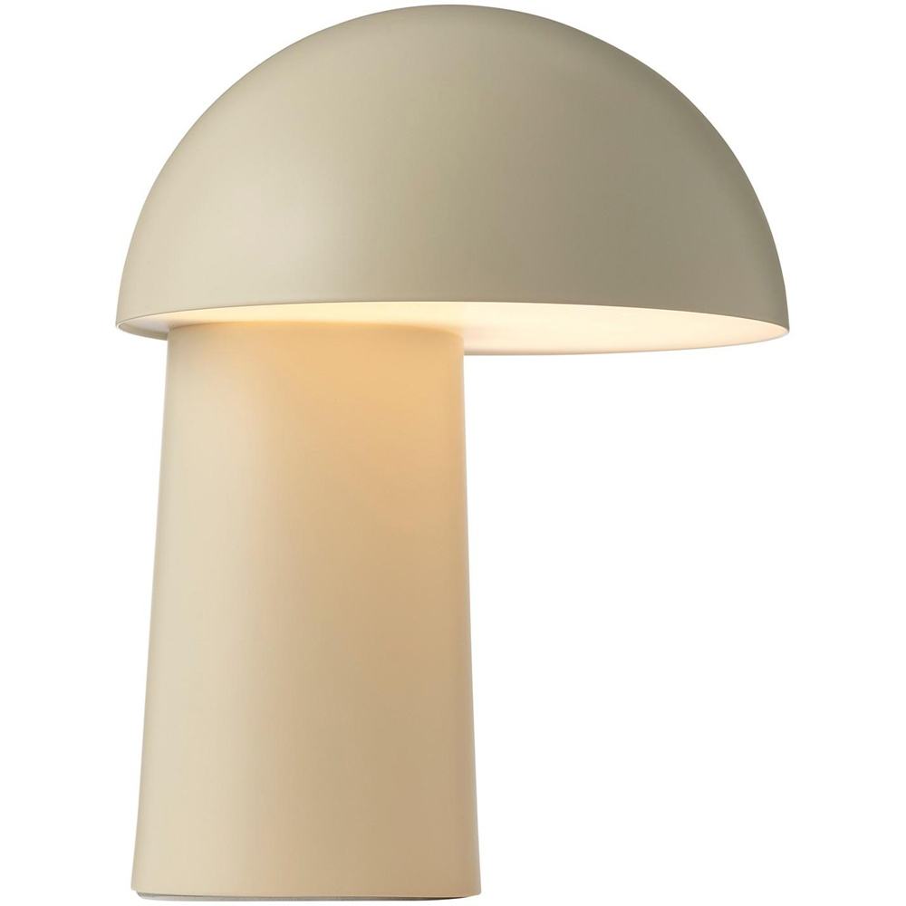 Nordlux Faye Beige Portable Battery Table Lamp Image 5