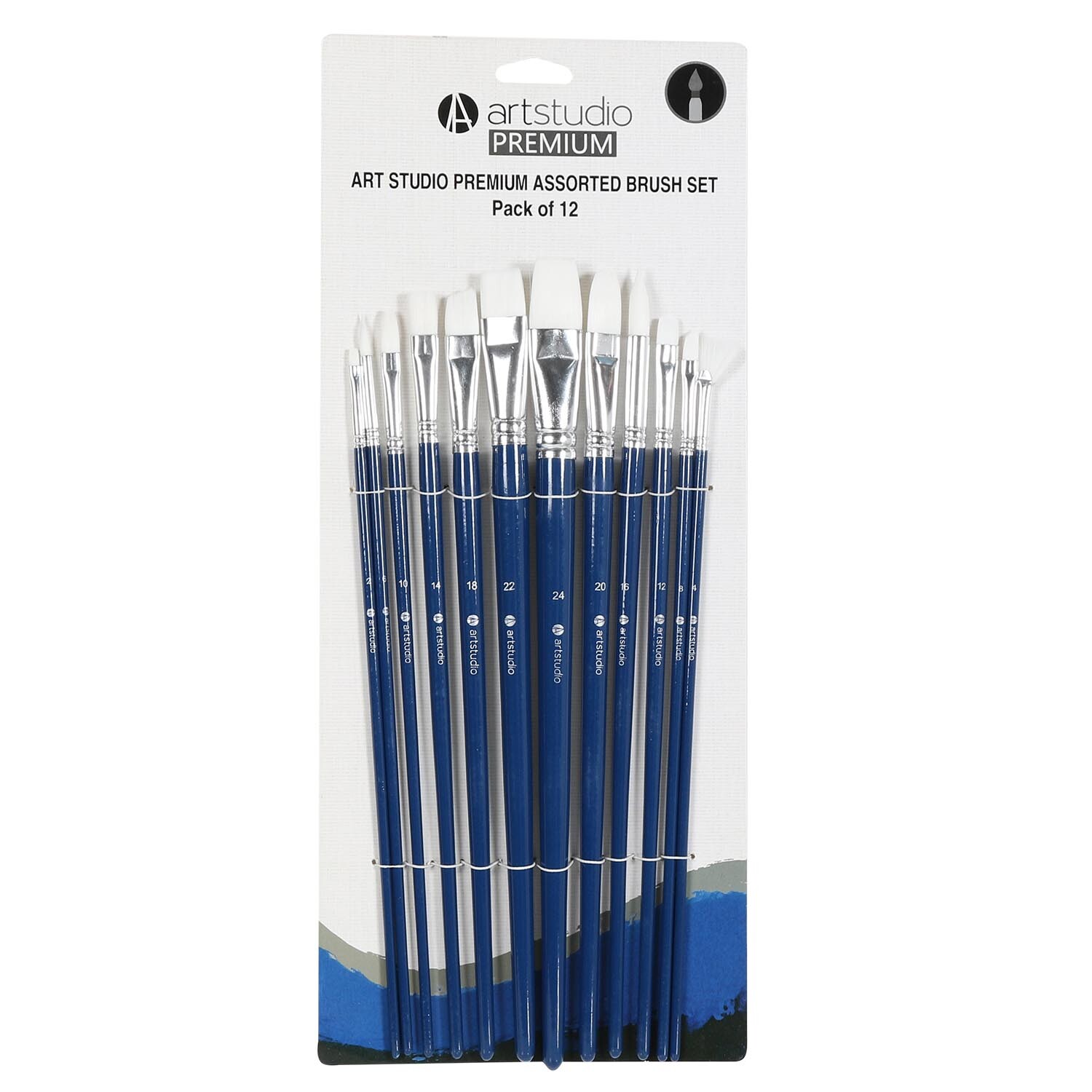Art Studio Premium Assorted Brush Set Image