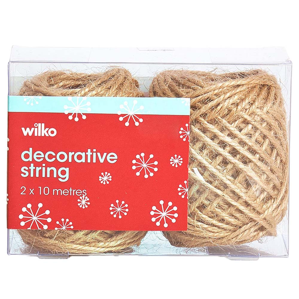 Wilko Jute String 2 Pack Image 1