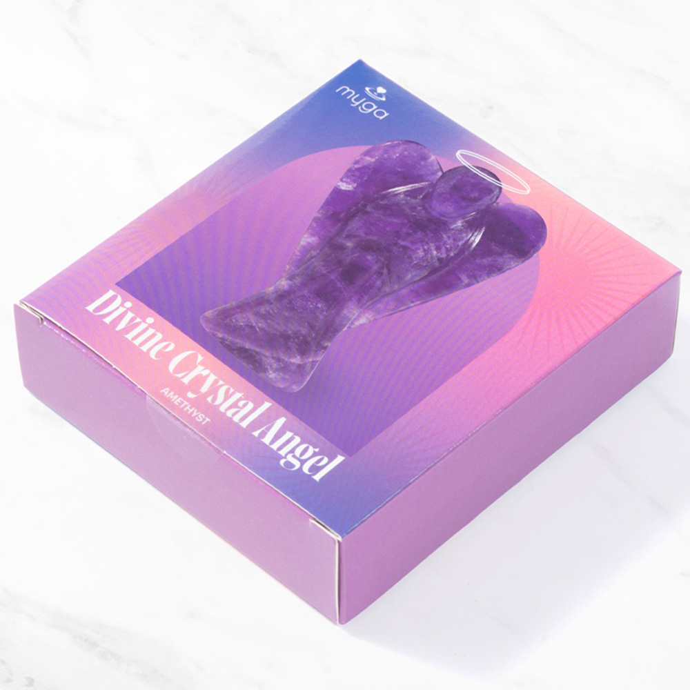 Myga Amethyst Divine Crystal Angel Gemstone Image 3