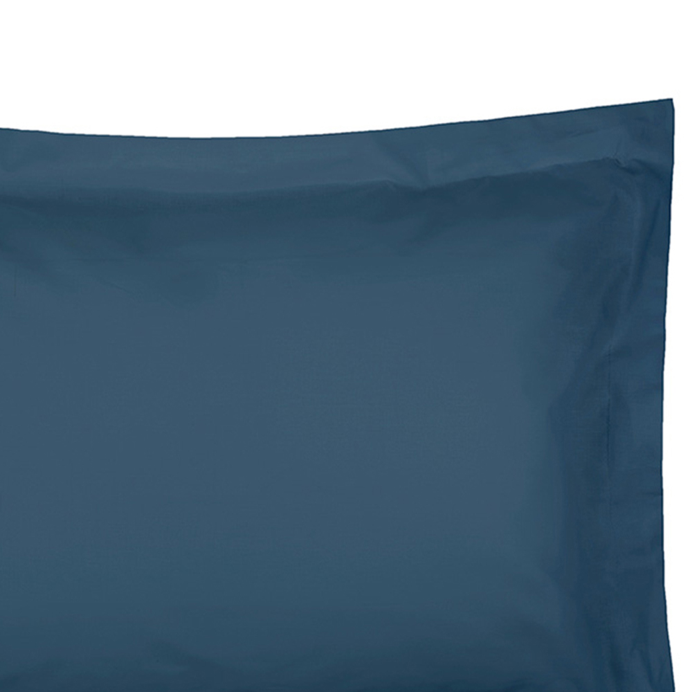 Serene Oxford Navy Pillowcase Image 2