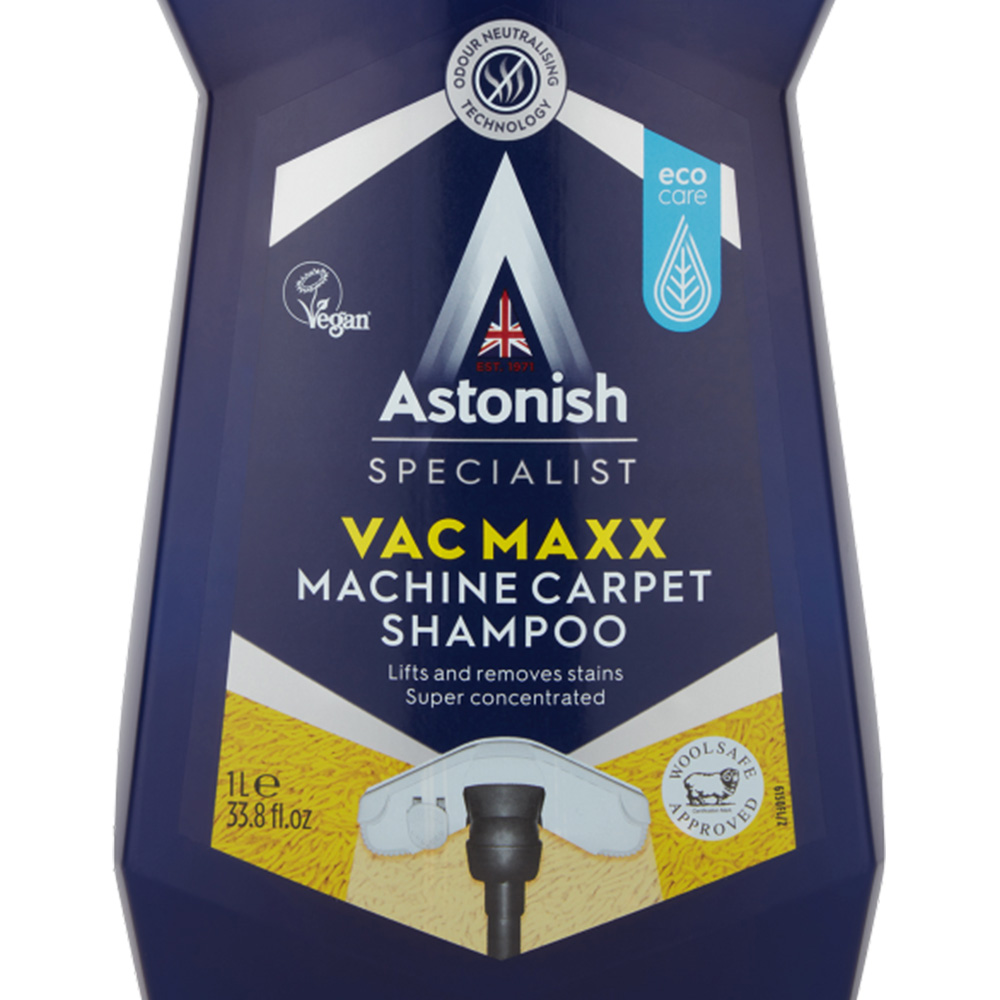 Astonish Vax Maxx Carpet Shampoo 1L Image 2