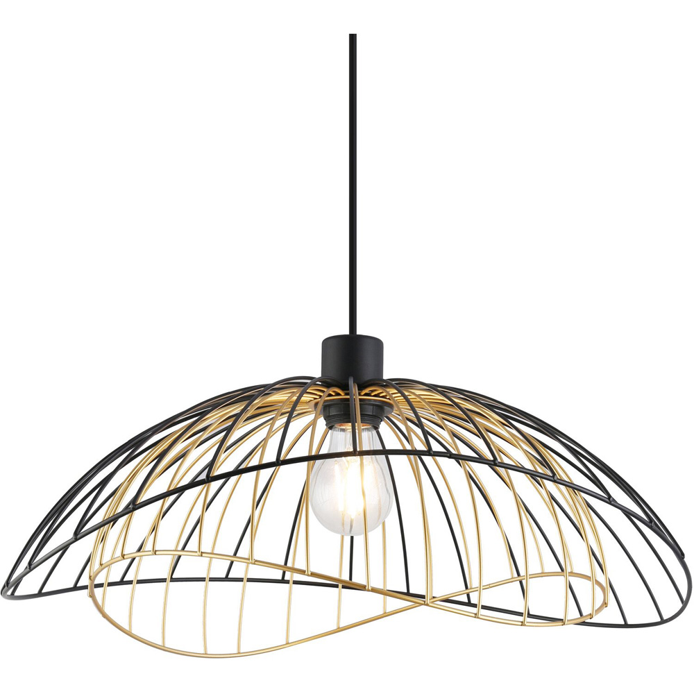 Dillon Black Shade Black and Gold Image 3