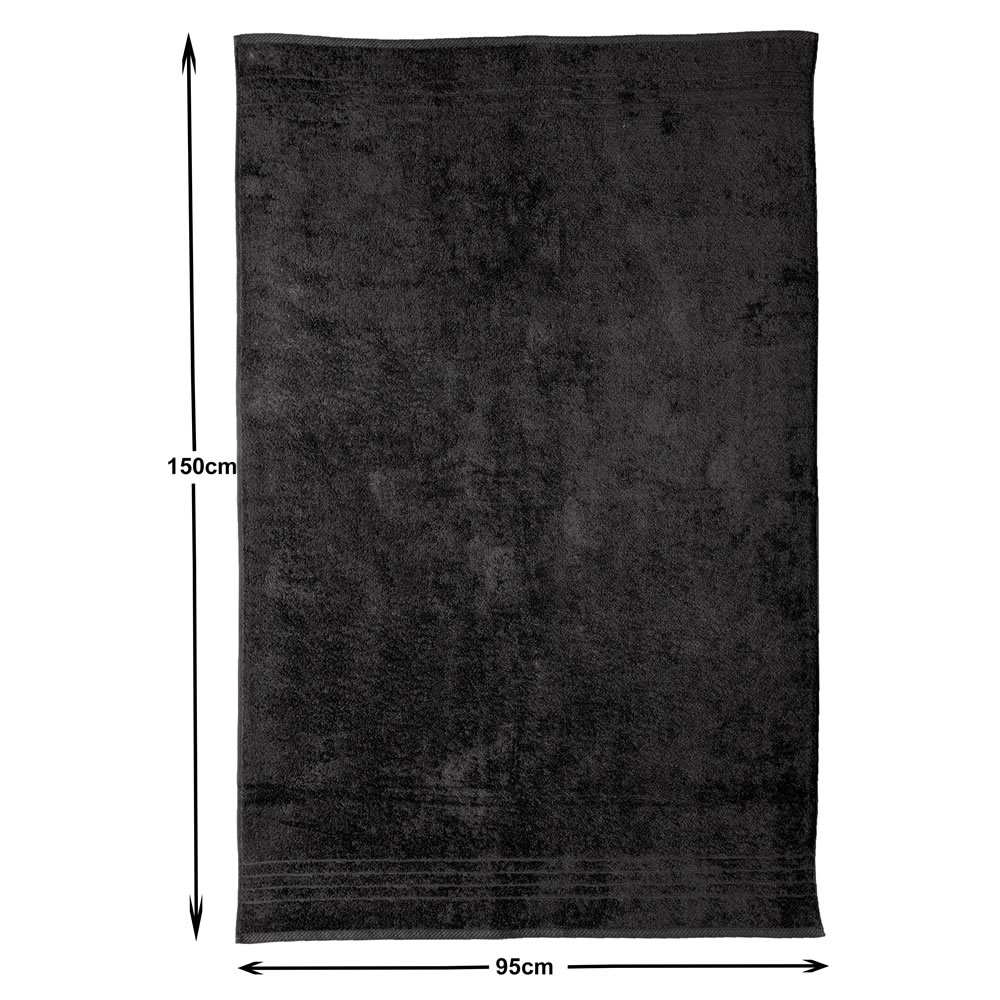 Wilko Black Towel Bundle Image 7