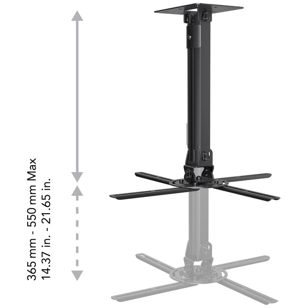 AVF Extendable Tilt and Turn Projector Mount Image 9