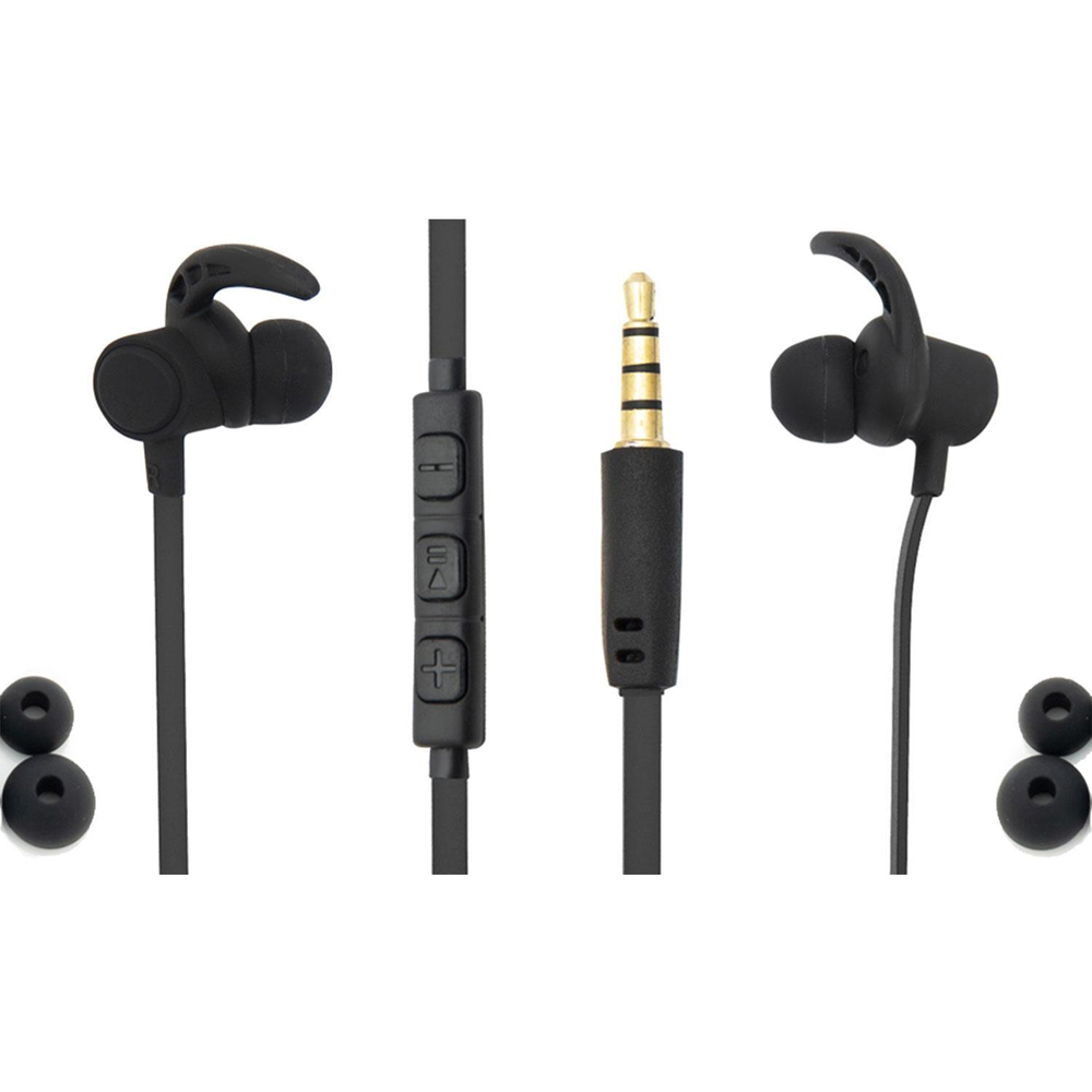 Projectt 3-in-1 Black Fitness Tracker Armband and Earphones Bundle Image 4