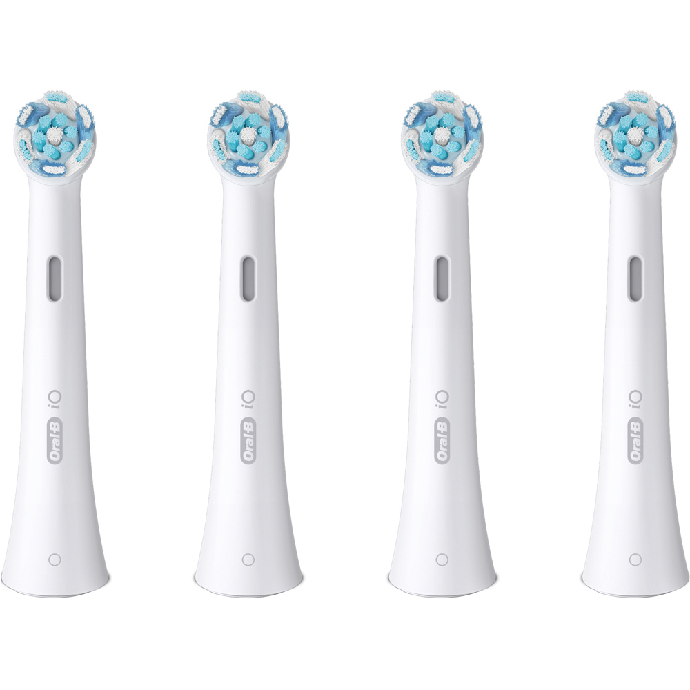 Oral-B iO Ultimate Clean White Toothbrush Head 4 Pack Image 2