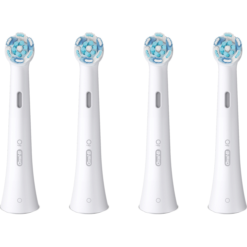 Oral-B iO Ultimate Clean White Toothbrush Head 4 Pack Image 2