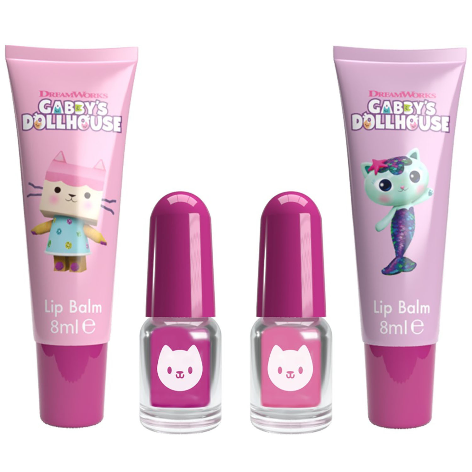Gabbys Dollhouse Nail Polish and Lip Balm Set Image 2