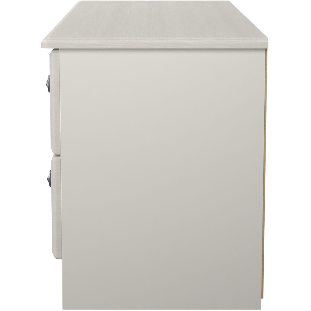 Crowndale Pembroke 4 Drawer Grey Ash Bed Box Ready Assembled Image 4