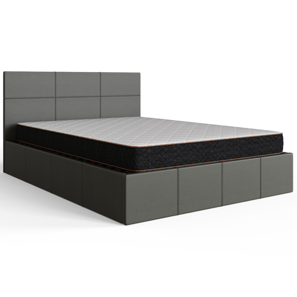 GFW King Size Grey End Lift Ottoman Bed Image 2