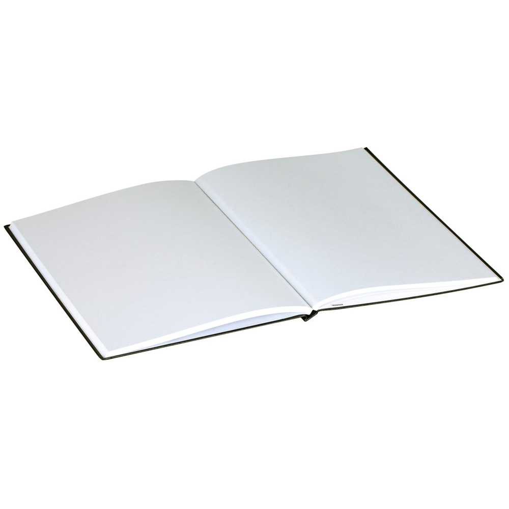 Winsor and Newton Hard Back Sketch Book - Black / A5 Image 2