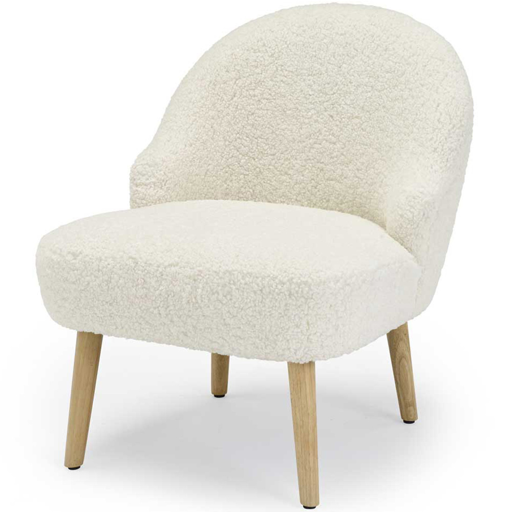 Ted White Boucle Chair Image 2