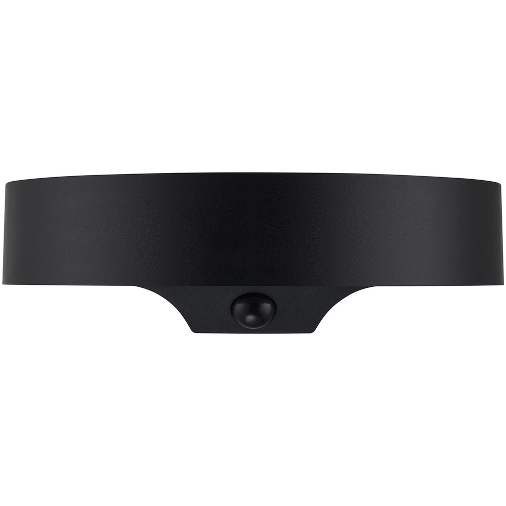Nordlux Monay 200 Lumens Black Round Solar LED Wall Light Image 7