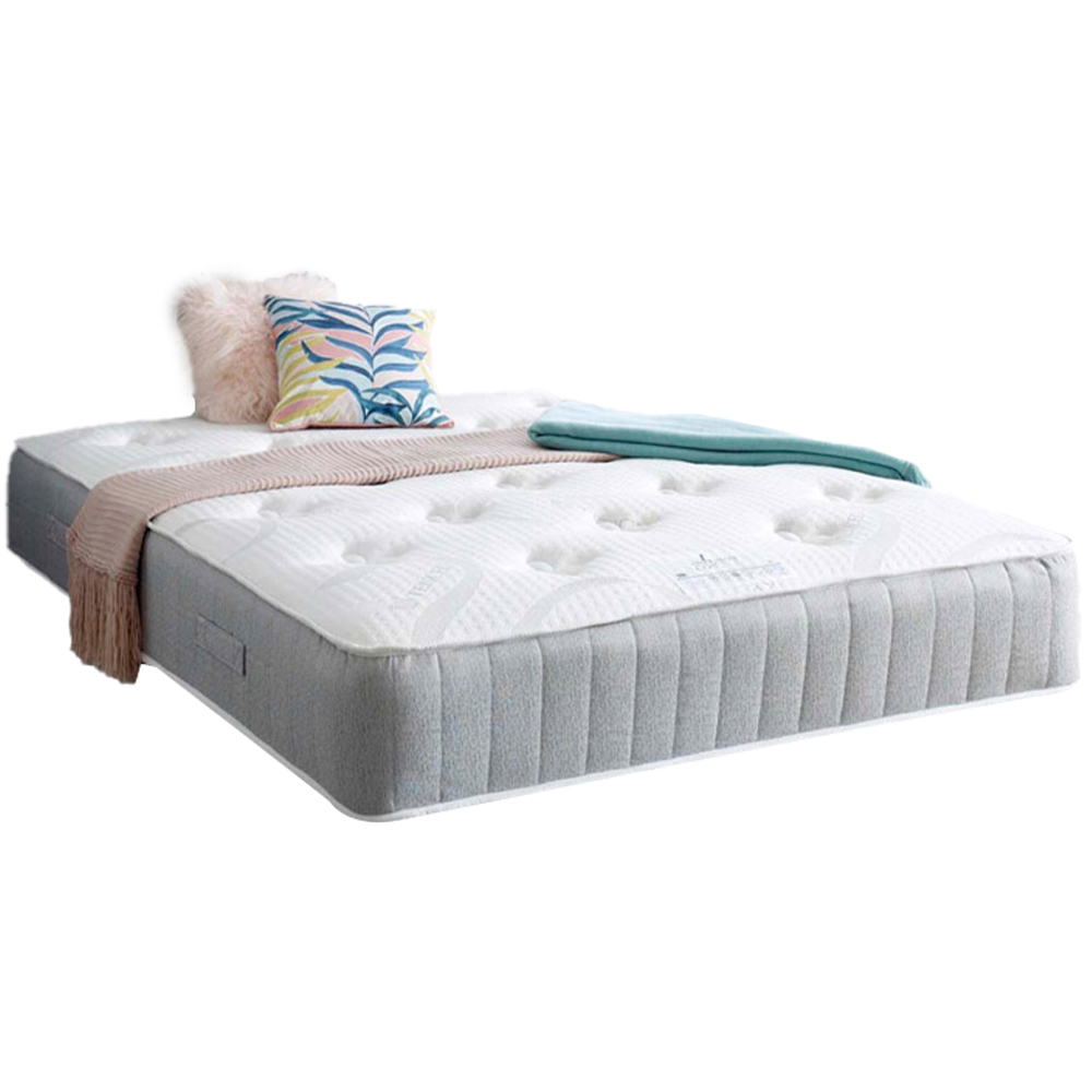 Eleganza Home Lily Double Memory Foam Quilted Medium Firm Pocket Spring Mattress Image 1