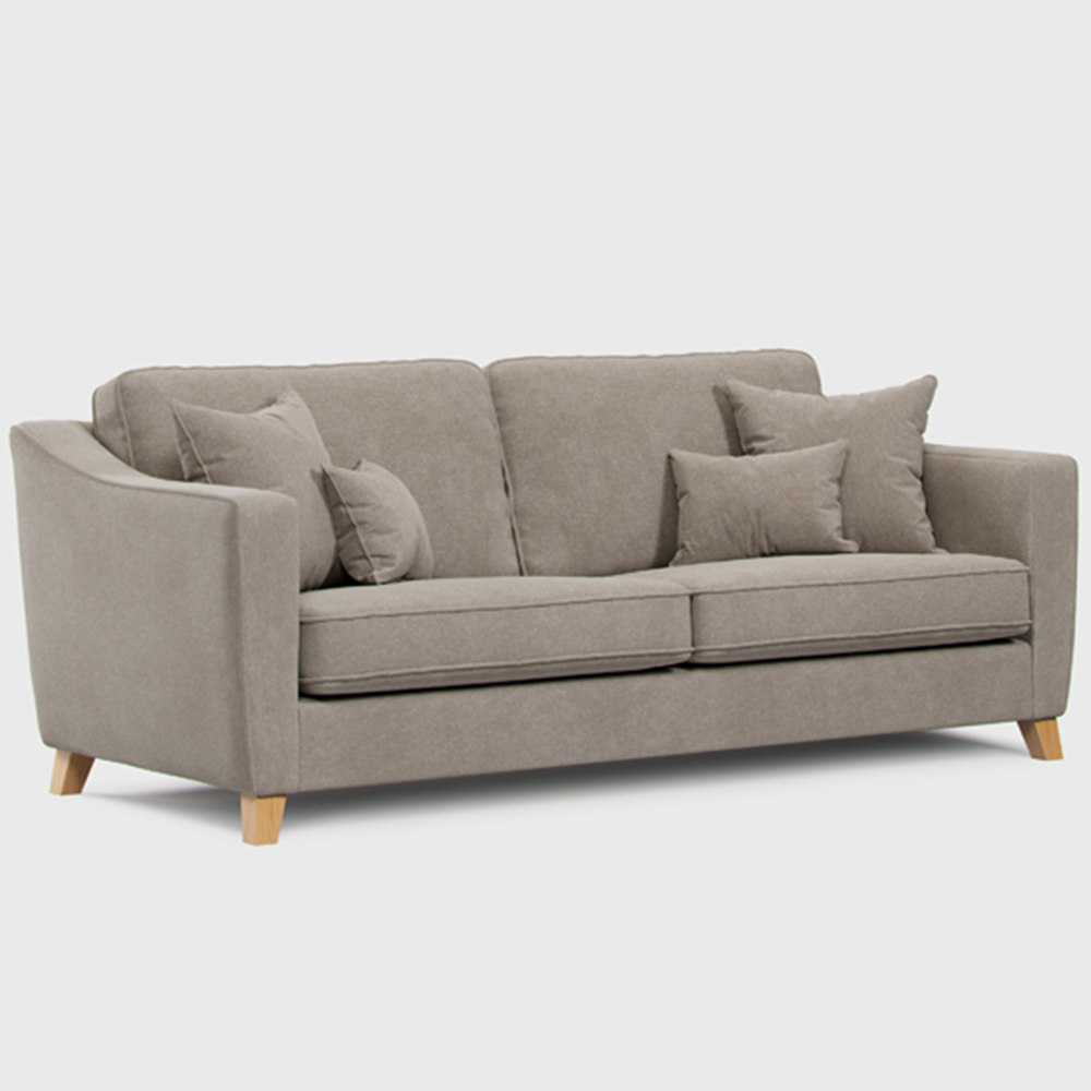 Marlon 2 Seater Large City Stone Sofa Image 2