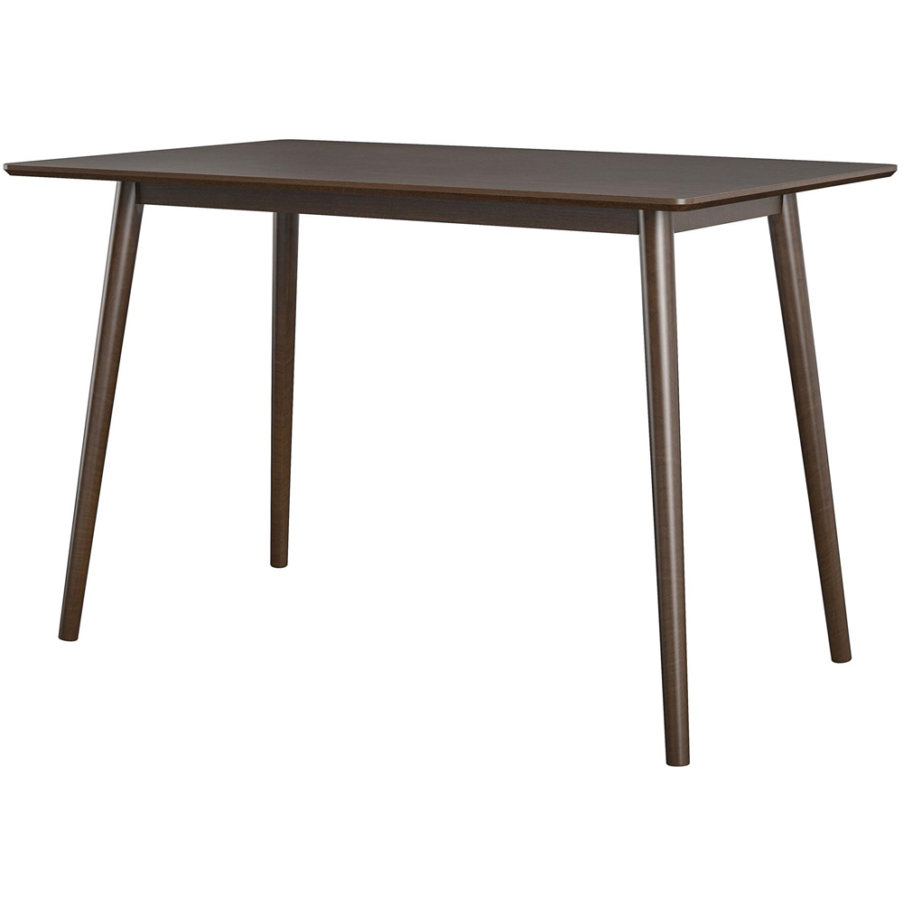 Novogratz Brittany Walnut Compact Office Desk Image 5